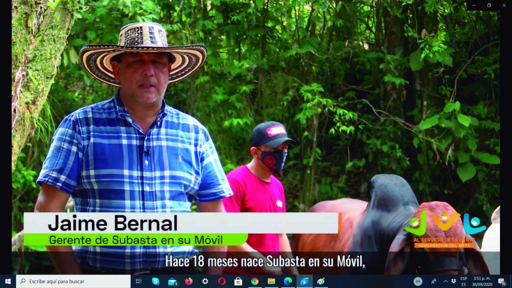Jaime Bernal, seleccion de lotes ejemplares para el ganado