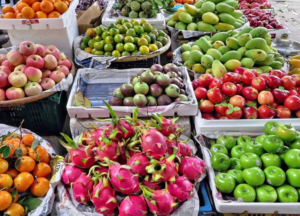 frutas y verduras para la observancia del Año Internacional