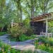 El jardín de The National Autistic Society Garden, exhibido en la RHS Chelsea Flower Show 2024.