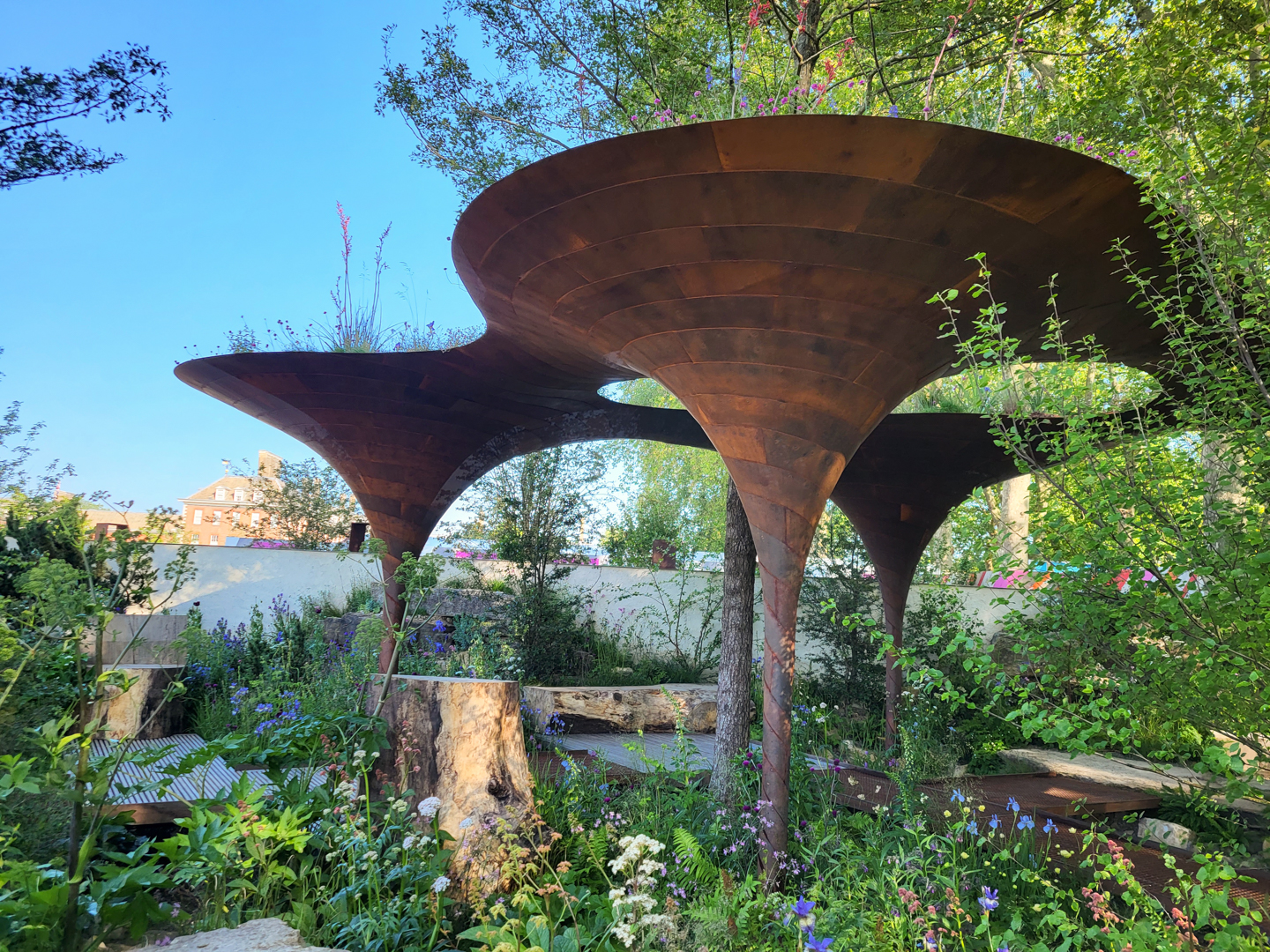 El Jardín Water Aid Garden en Chelsea Flower Show 2024.