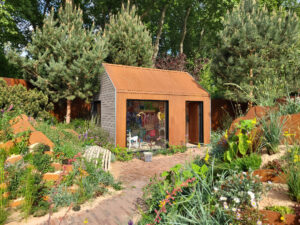 Jardín exhibición en Chelsea Flower Show 2025 The Hospitalfield Arts Garden.