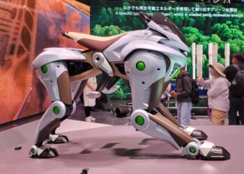 Un vehículo todoterreno personal futurista, diseñado para escalar montañas.