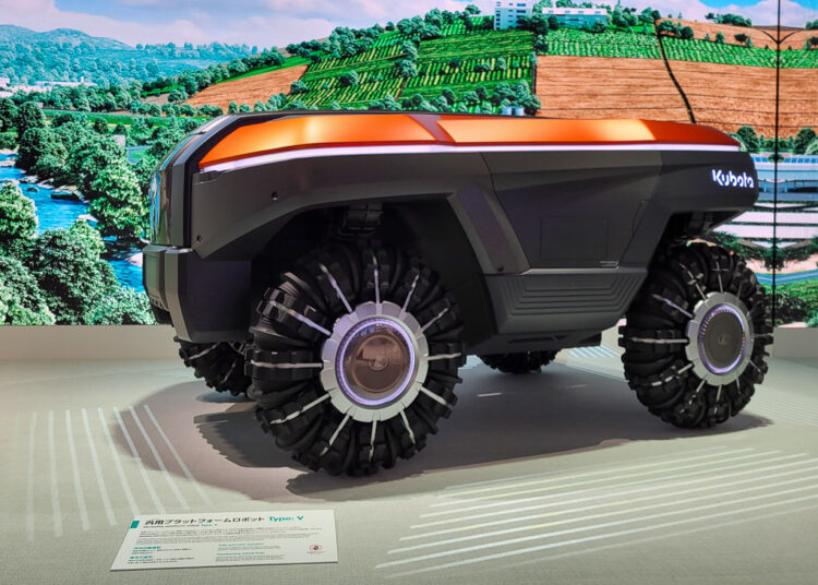 Robots de plataforma que pueden realizar tareas agrícolas de alta precisión para la ciudad del futuro. Foto: Alba Rodríguez