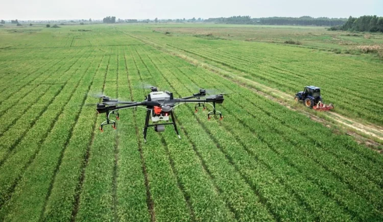 Drones en la agricultura