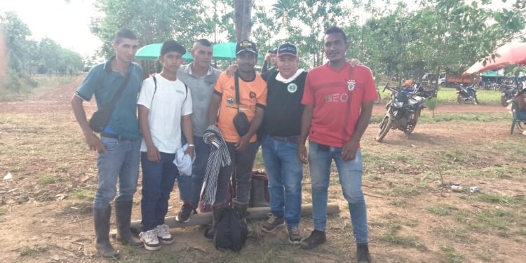 Jóvenes ganaderos en las Sabanas del Yary